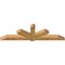 Ekena Millwork Kennewick Rough Sawn Timber Gable Bracket, Western Red Cedar, 96"W x 28"H x 6"D x 6"F, 7/12 Pitch GBW096X28X0606KEN00RWR - alternate 3